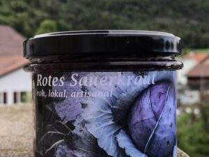 Rotes Sauerkraut roh - Choucroute cru - 200g