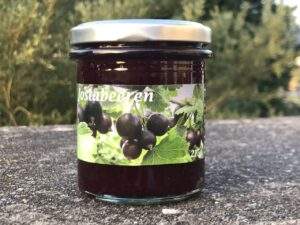 Fruchtaufstrich Jostabeeren - Confiture de baies de josta - 220g