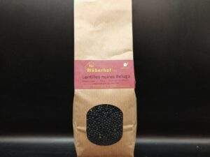 Schwarze Belugalinsen - Lentilles noires Beluga - 1kg