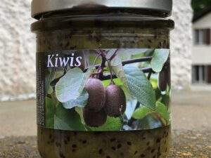 Fruchtaufstrich Kiwi - confiture de kiwis - 230g