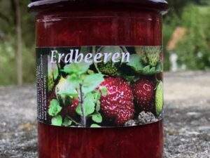 Fruchtaufstrich Erdbeere - confiture de Frises - 230g